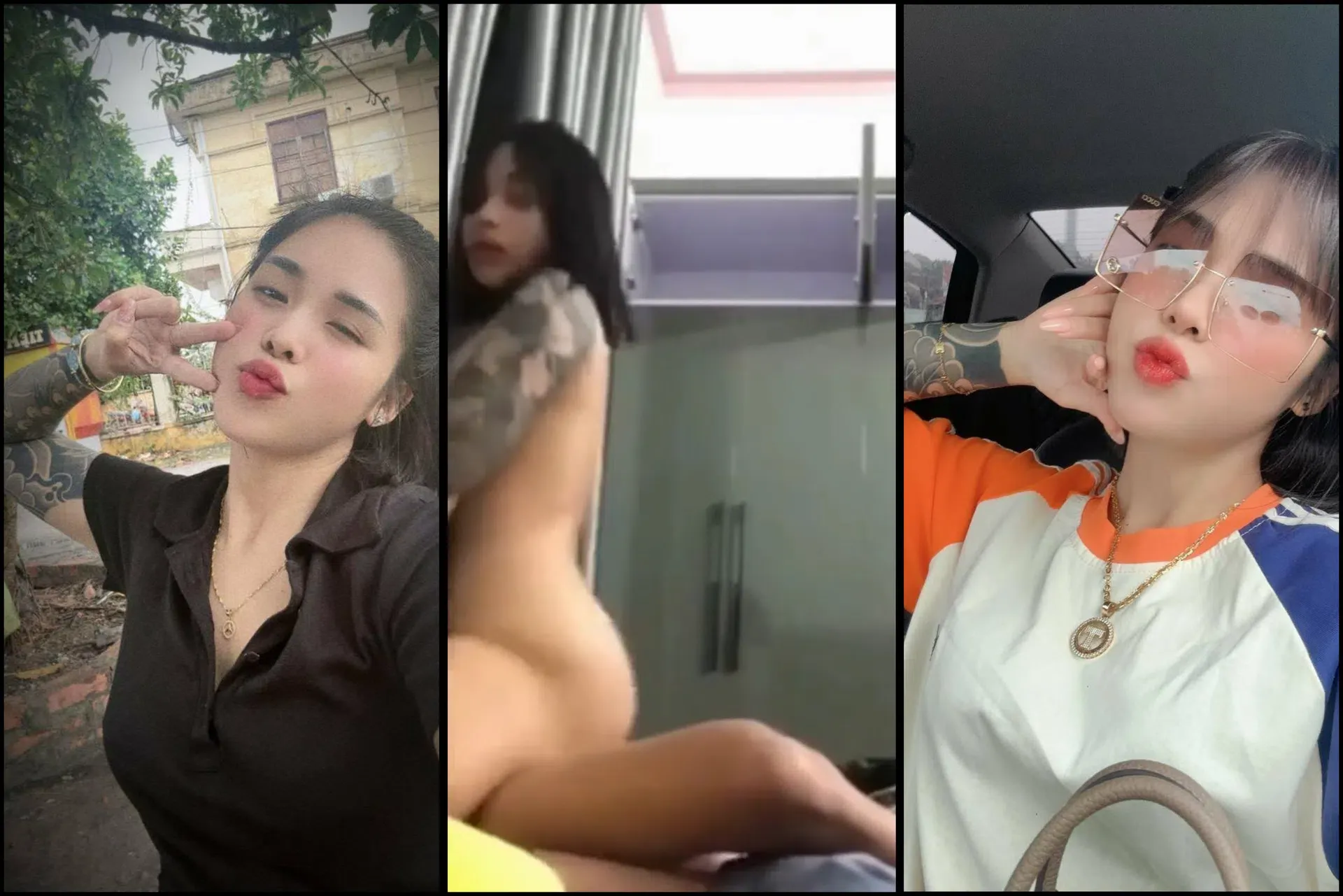 [Hot] Phương Linh hot girl xăm hình Hải Phòng bị chồng cũ tung video sau ly hôn cưỡi ngựa bú cu rên la cực nứng