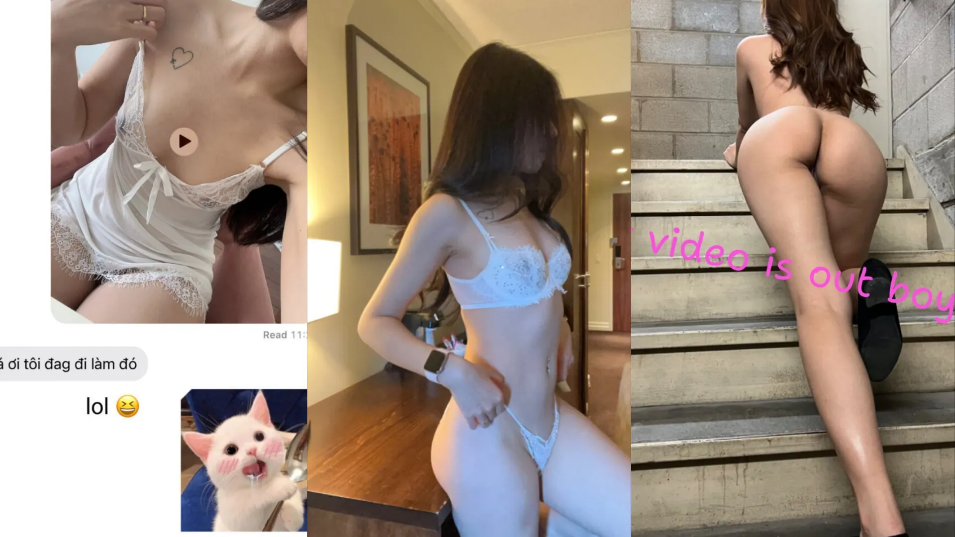 [Vuýp] Full album của IDOL X chloeeeeecreamy (CHLOE NGUYEN). Chuyên làm đĩ cho tây địt nát người