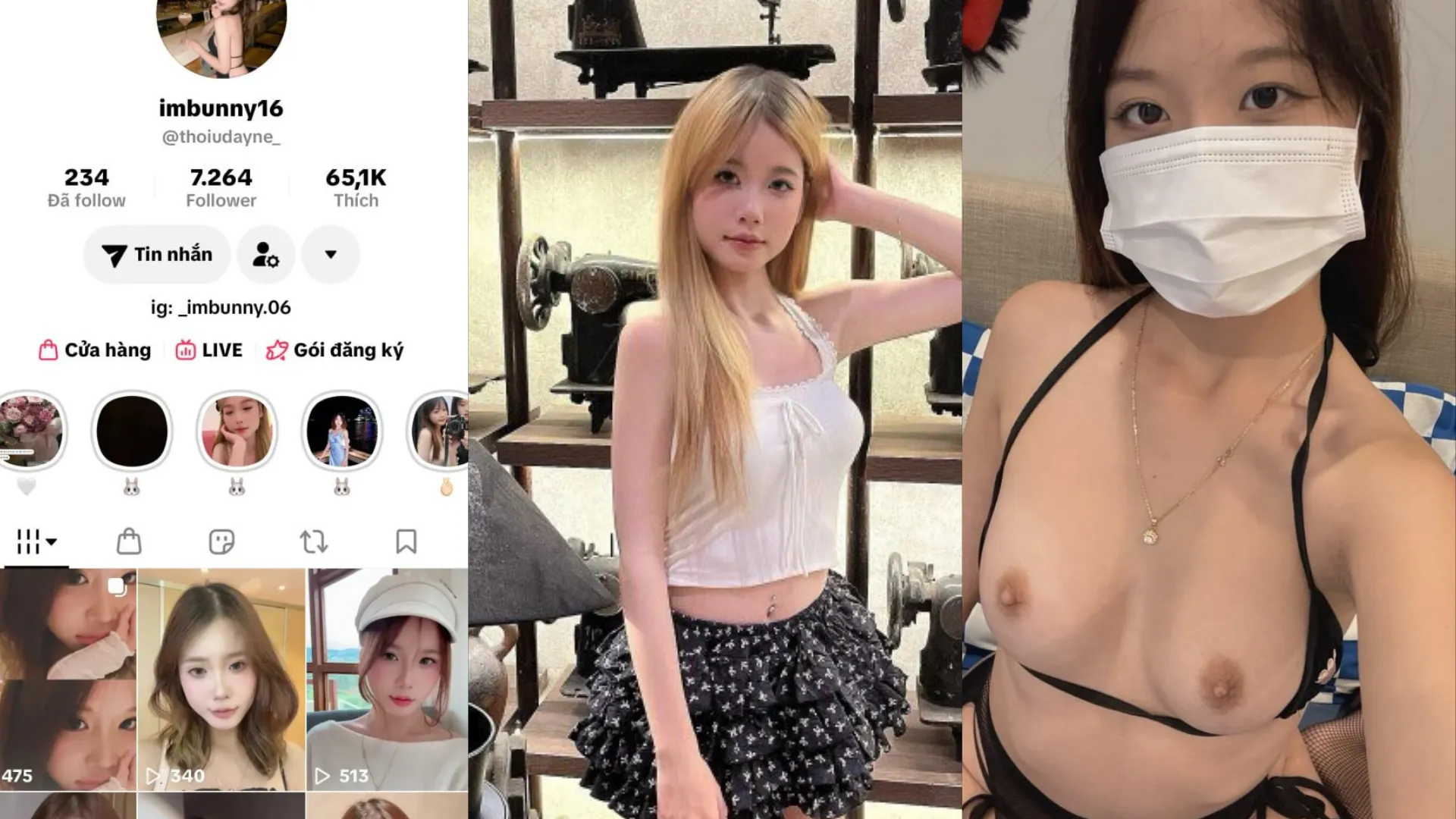 [ VUÝP ] +1 tiktoker đi theo con đường onlyfans đã giải bán chuyên, ước mơ triệu đô trở thành người kinh doanh giỏi, anh em ủng hộ em nó nhé lol